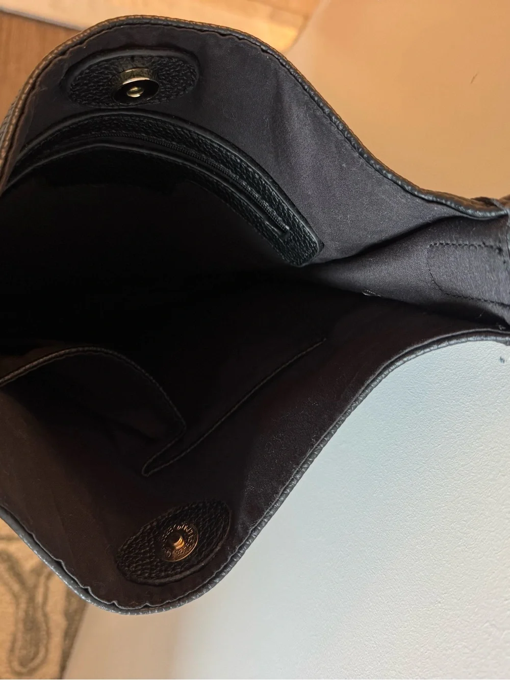 Large Black Crossbody Shoulder Bag
